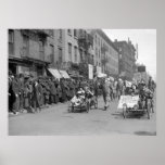 Down With Profiteering, early 1900s Print