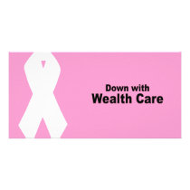 Down with Wealth Care Photo Cards