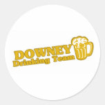 Downey Drinking Team tee shirts Sticker
