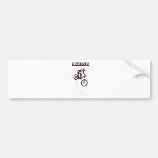 downhill bumper sticker