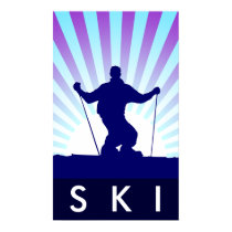 downhill ski posters