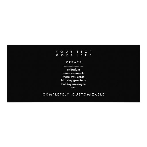 downhill ski stripes personalized announcement