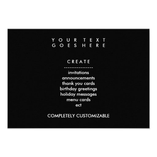 downhill ski stripes personalized invitations