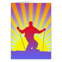 downhill skier cards by asyrum downhill skier cards