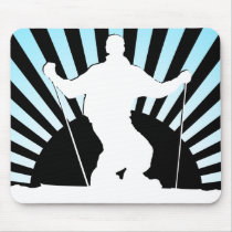 downhill skier mousepads by asyrum downhill skier mousepads