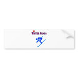 Downhill Skiing bumper stickers