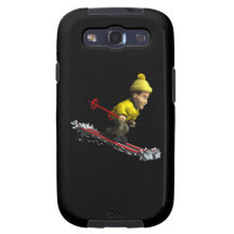 Downhill Skiing Galaxy S3 Case