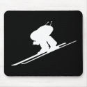 Downhill skiing mousepads by sportsboutique Downhill skiing mousepads