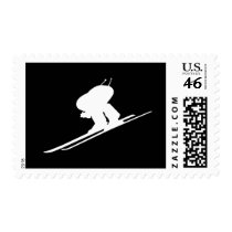 Downhill skiing postage by sportsboutique Downhill skiing postage