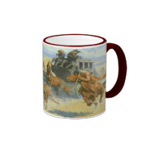 Downing the Nigh Leader by Remington Mug