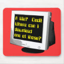 Download A Life Funny Mousepad Computer Humor