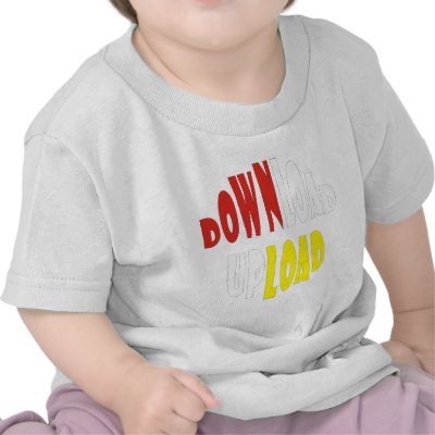 DOWNLOAD UPLOAD TSHIRT by naranjay