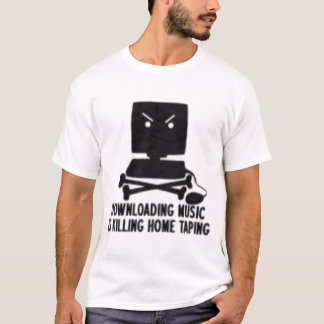 home taping is killing music shirt