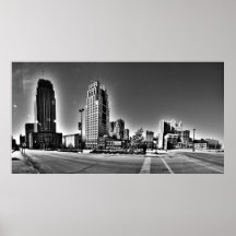 Downtown3HDRgray Posters