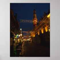 Downtown Alkmaar print posters