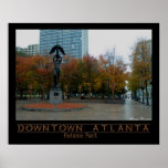 Downtown Atl - Autumn Park Posters