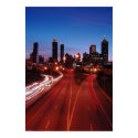 Downtown Atlanta at night posters by joellect Downtown Atlanta at night posters