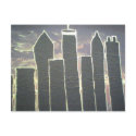 Downtown Atlanta Skyline postcards by JohnnaCrider Downtown Atlanta Skyline postcards