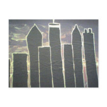 Downtown Atlanta Skyline postcards