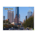 Downtown Austin, Texas, Zoomed Postcards