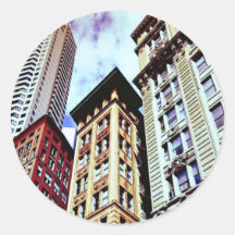 Downtown Boston Stickers
