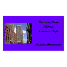 Downtown Chicago Business Card Template