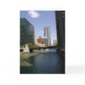 Downtown Chicago Canal cards by allthingsnatural Downtown Chicago Canal cards