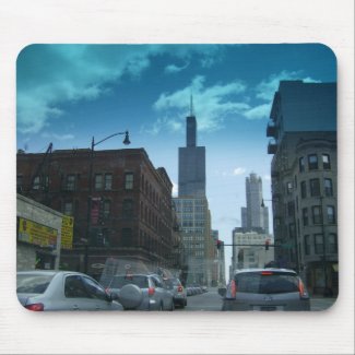 Downtown Chicago Mousepad mousepad
