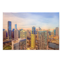 Downtown Chicago Photographic Print