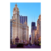Downtown Chicago posters