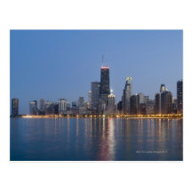 Downtown Chicago Skyline Post Card