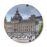 Downtown Copenhagen Fridge Magnet