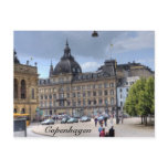 Downtown Copenhagen Post Card
