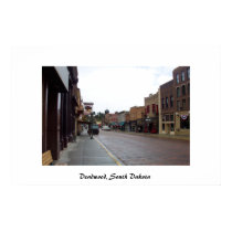 Downtown Deadwood, South Dakota posters
