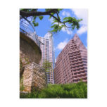 Downtown from the Trail Post Cards