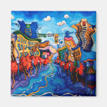 Downtown Granville Street Refrigerator Magnets
