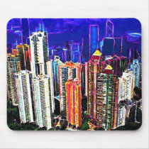 Downtown Hong Kong: China: mousepads