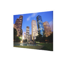 Downtown Houston, Texas Canvas Print