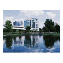 Downtown Huntsville, Alabama Postcards