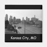 Downtown Kansas City Fridge Magnets