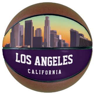 Downtown Los Angeles - Customizable Design Basketball