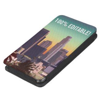 Downtown Los Angeles - Customizable Image Galaxy S5 Pouch