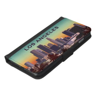Downtown Los Angeles - Customizable Image iPhone 6/6S Plus Wallet Case