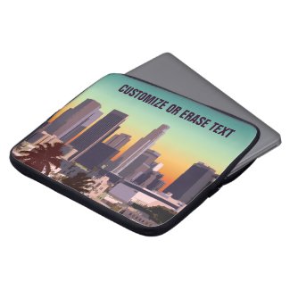 Downtown Los Angeles - Customizable Image Laptop Sleeve