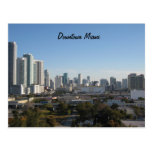 Downtown Miami Post Postcard