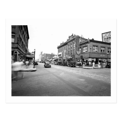 Downtown, Perth Amboy, New Jersey Vintage Postcard Zazzle