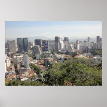 Downtown Rio from Santa Teresa hill Print