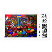 downtown san antonio stamp