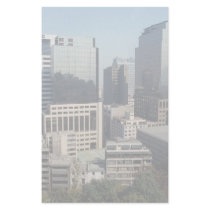 Downtown Santiago, Chile Custom Stationery