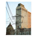 Downtown Tulsa with Birds Post Card